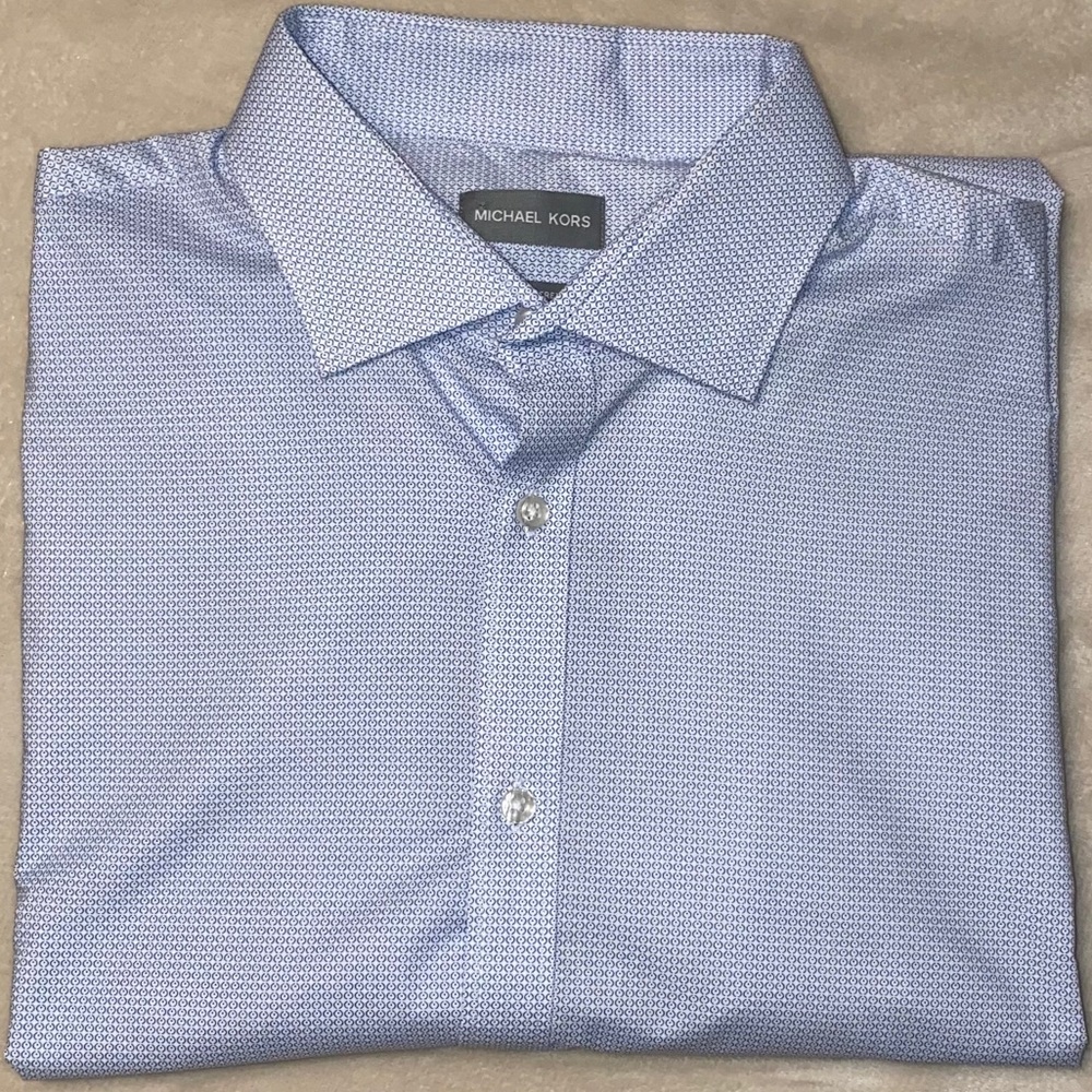 Michael Kors Slim Fit Long Sleeve Button Down